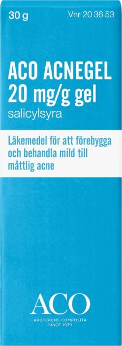 Aco Acnegel 20 mg/ml Behandling Akne 30g