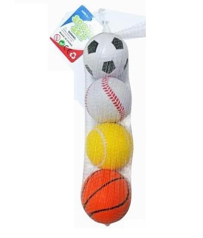 Suntoy Bollar i Nät 4 st