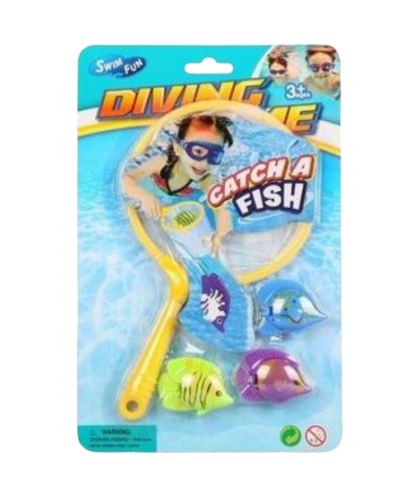 Suntoy Dyklek Fisk Med Håv