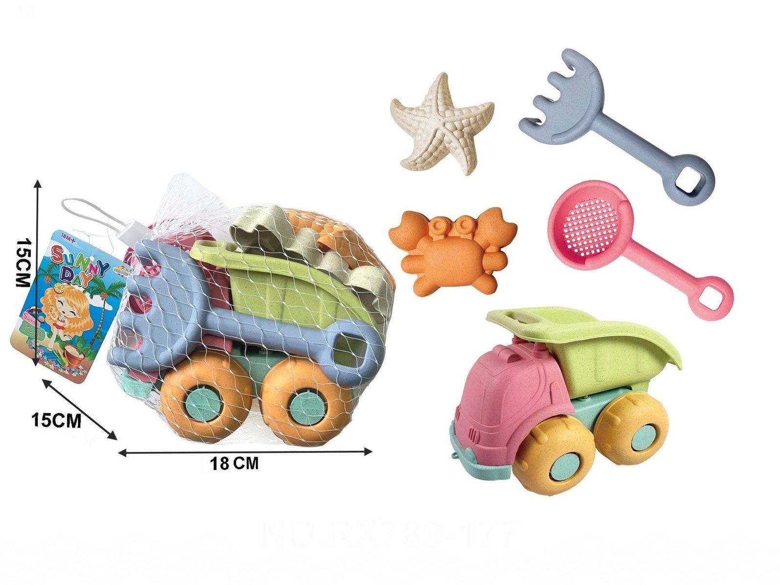 Suntoy Sandset 5 Delar Lastbil