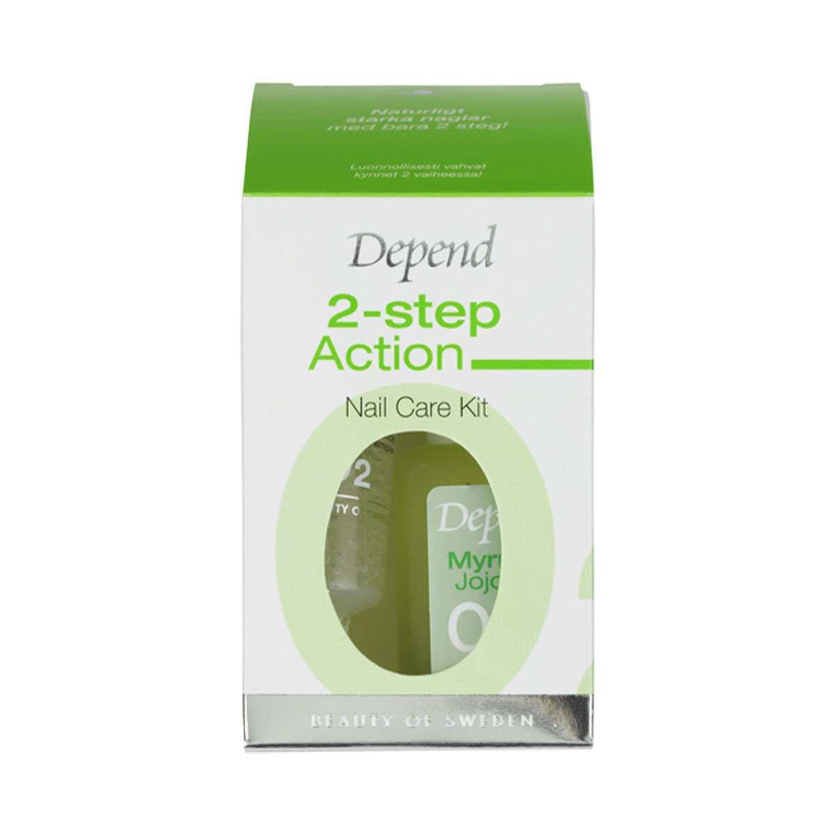 Depend 2 step Action Nail Care Kit 11 ml