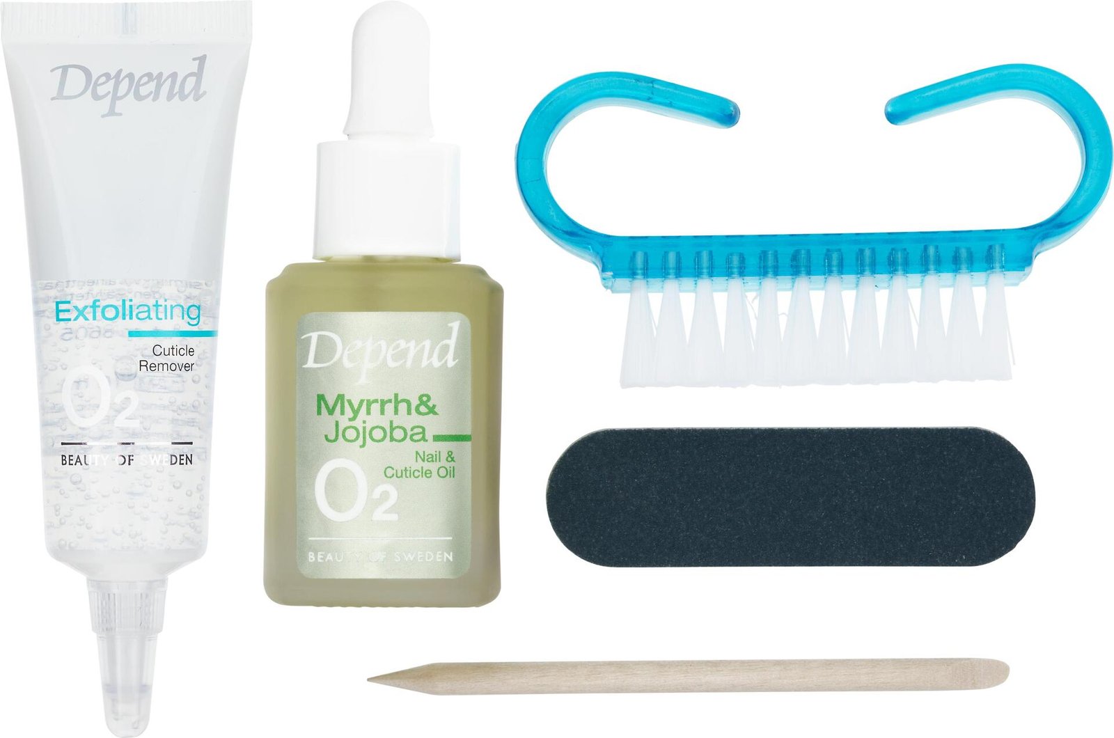 Depend 2 step Action Nail Care Kit 11 ml