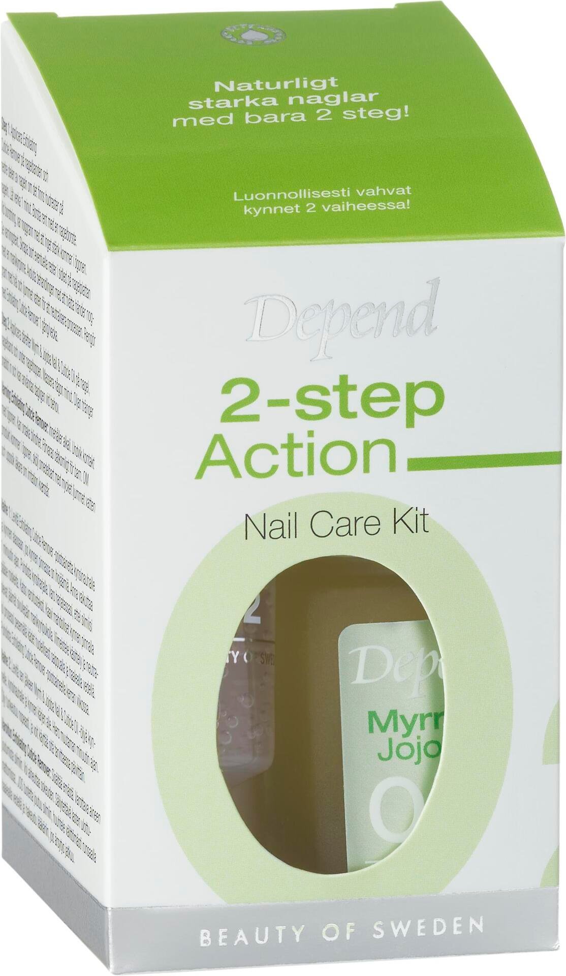 Depend 2 step Action Nail Care Kit 11 ml