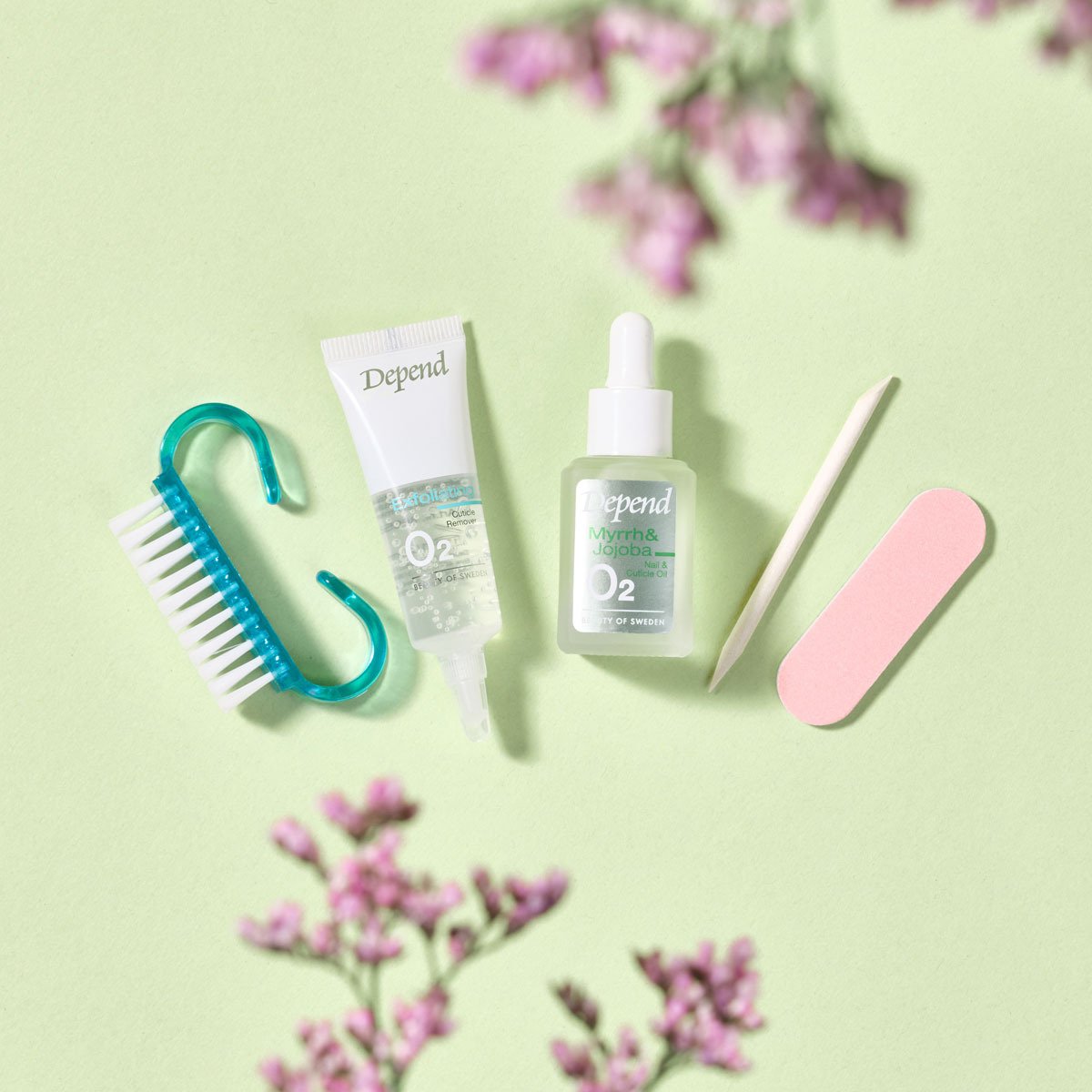 Depend 2 step Action Nail Care Kit 11 ml