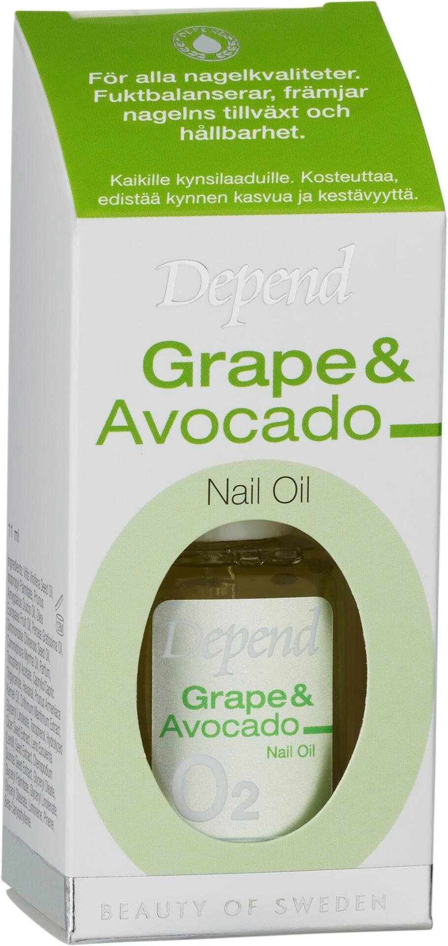Depend Grape & Avocado Nail Oil 5 ml
