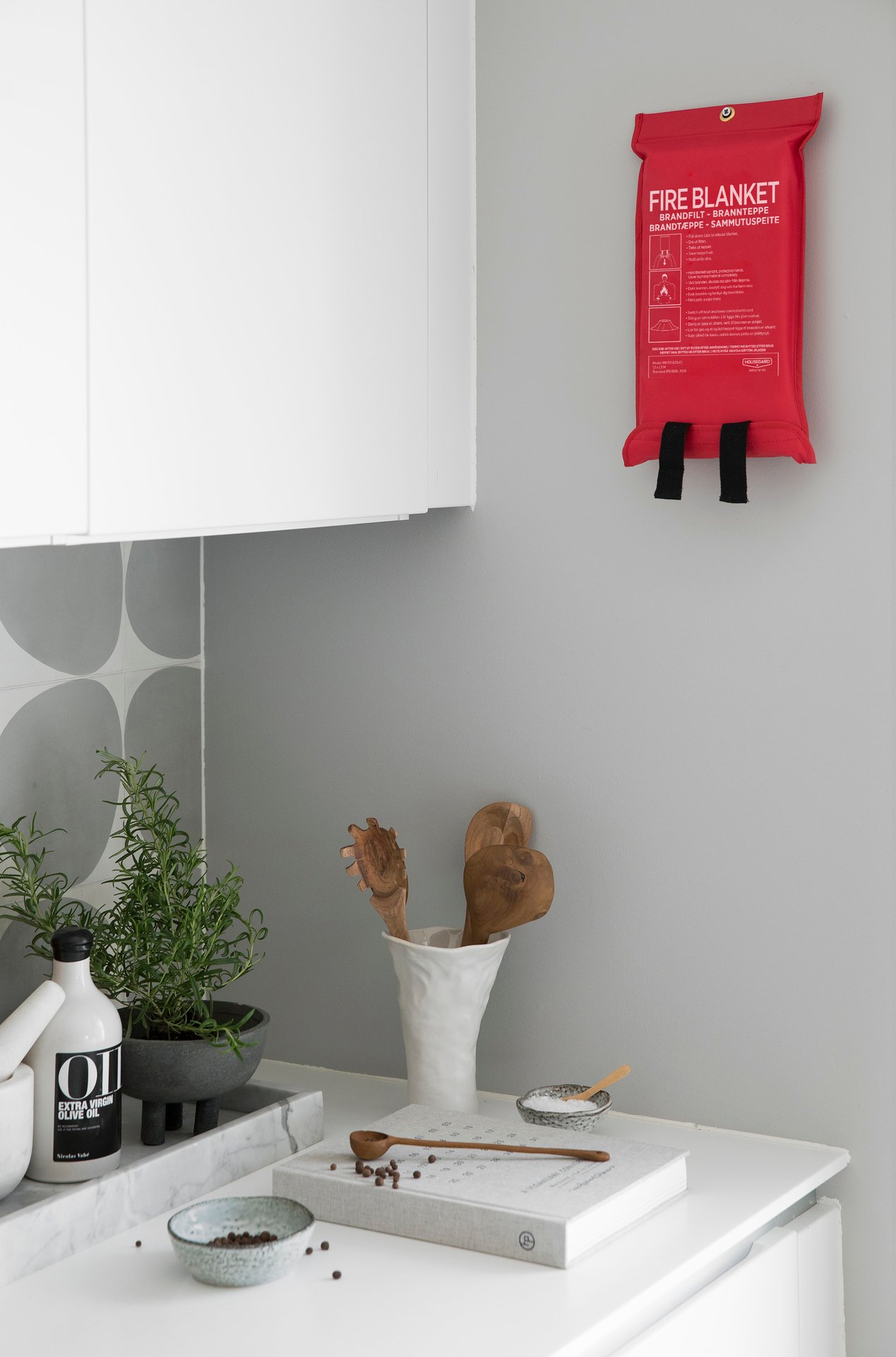 Housegard Brandfilt Röd 120 x 180 cm 1 st