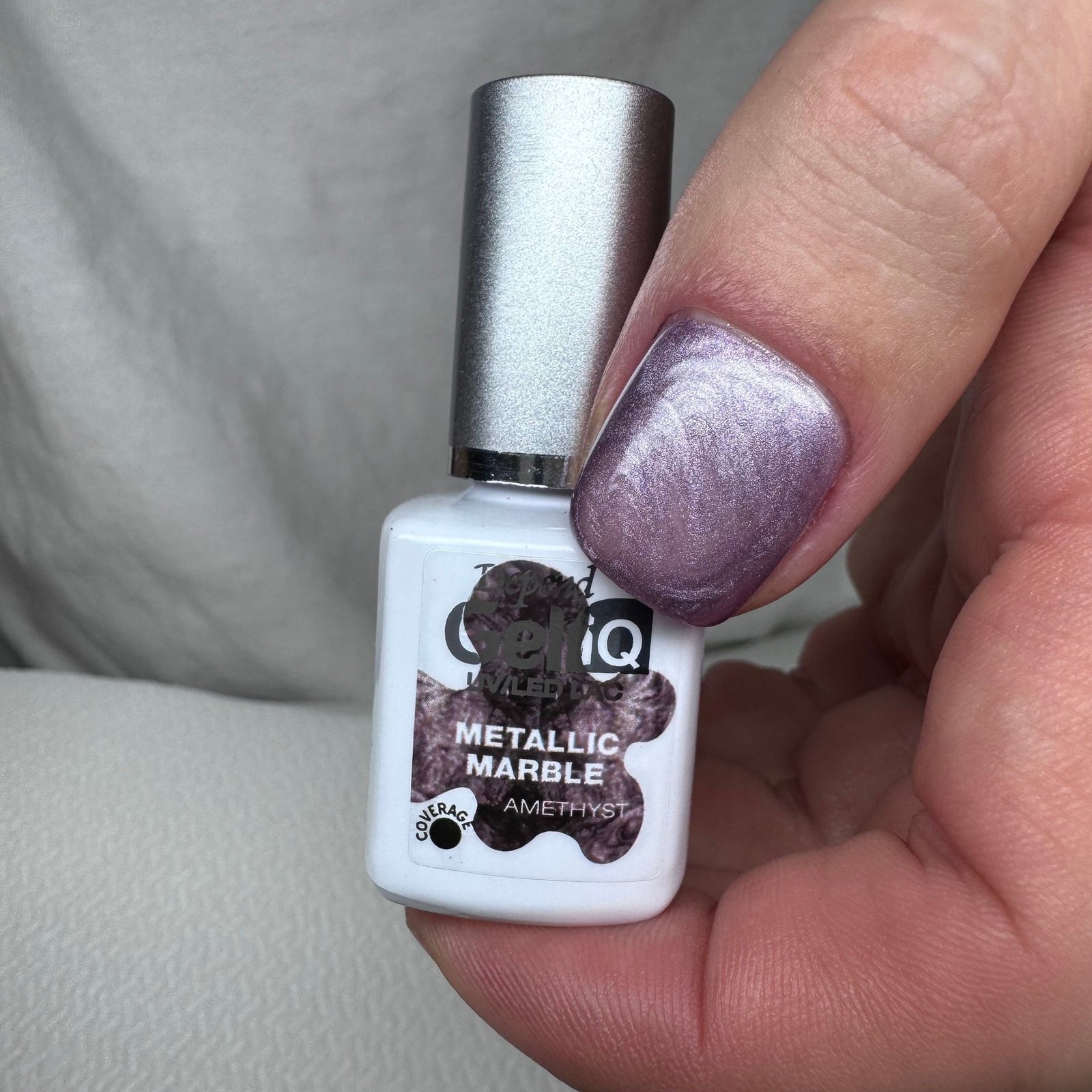 Depend Cosmetic Gel iQ Metallic Marble Amethyst