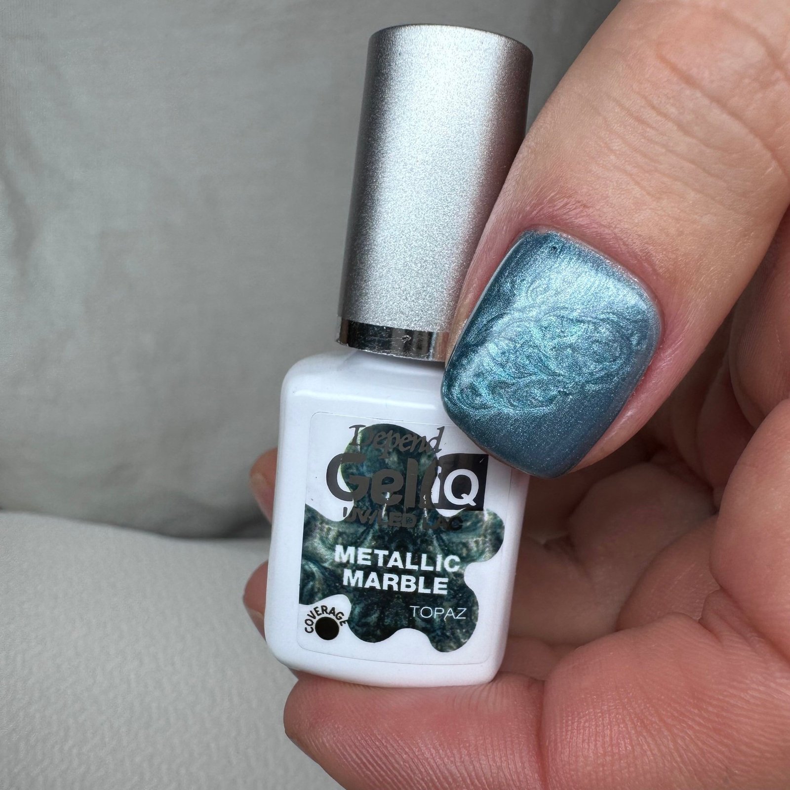 Depend Cosmetic Gel iQ Metallic Marble Topaz