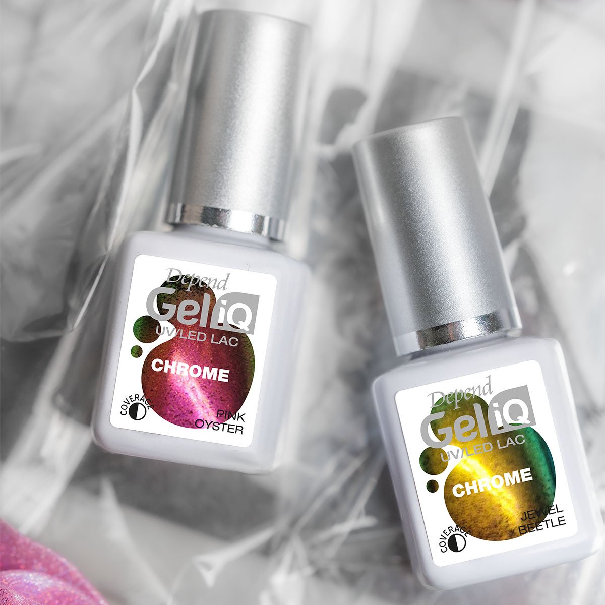 Depend Cosmetic Gel iQ Chrome Pink Oyster