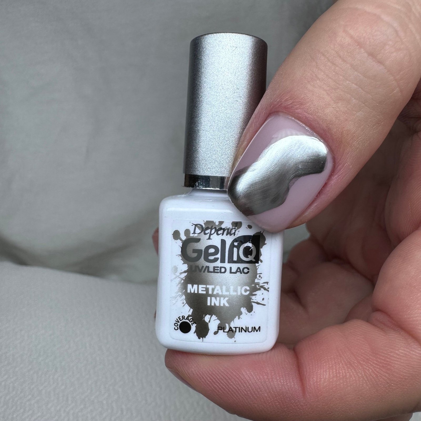 Depend Cosmetic Gel iQ Metallic Ink Platinum