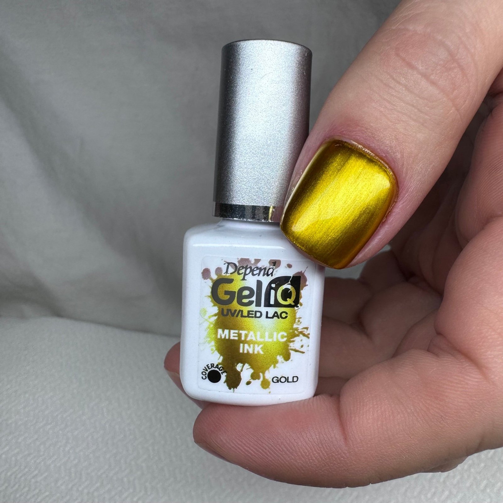 Depend Cosmetic Gel iQ Metallic Ink Gold