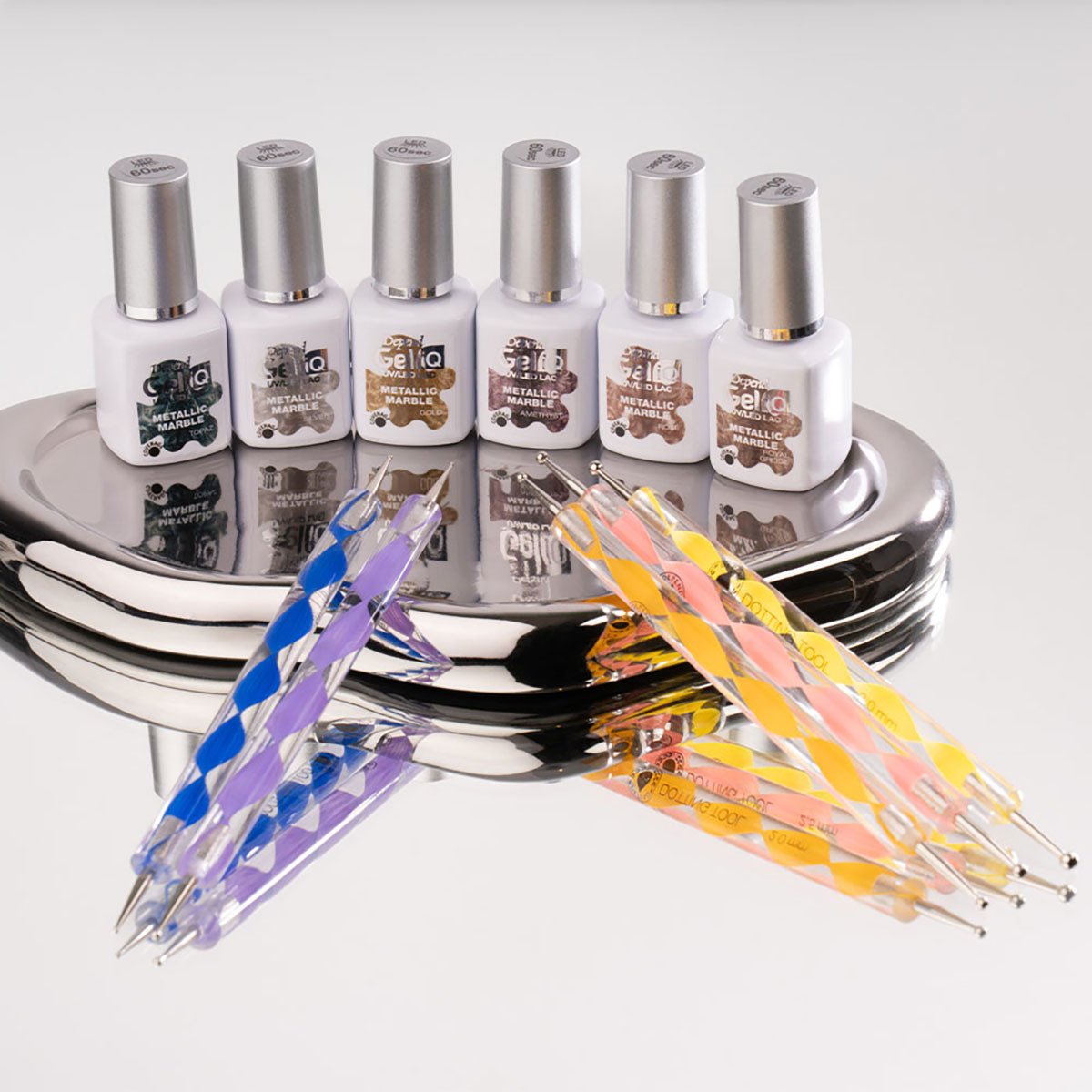 Depend Gel iQ Metallic Marble Rhodonite 5 ml