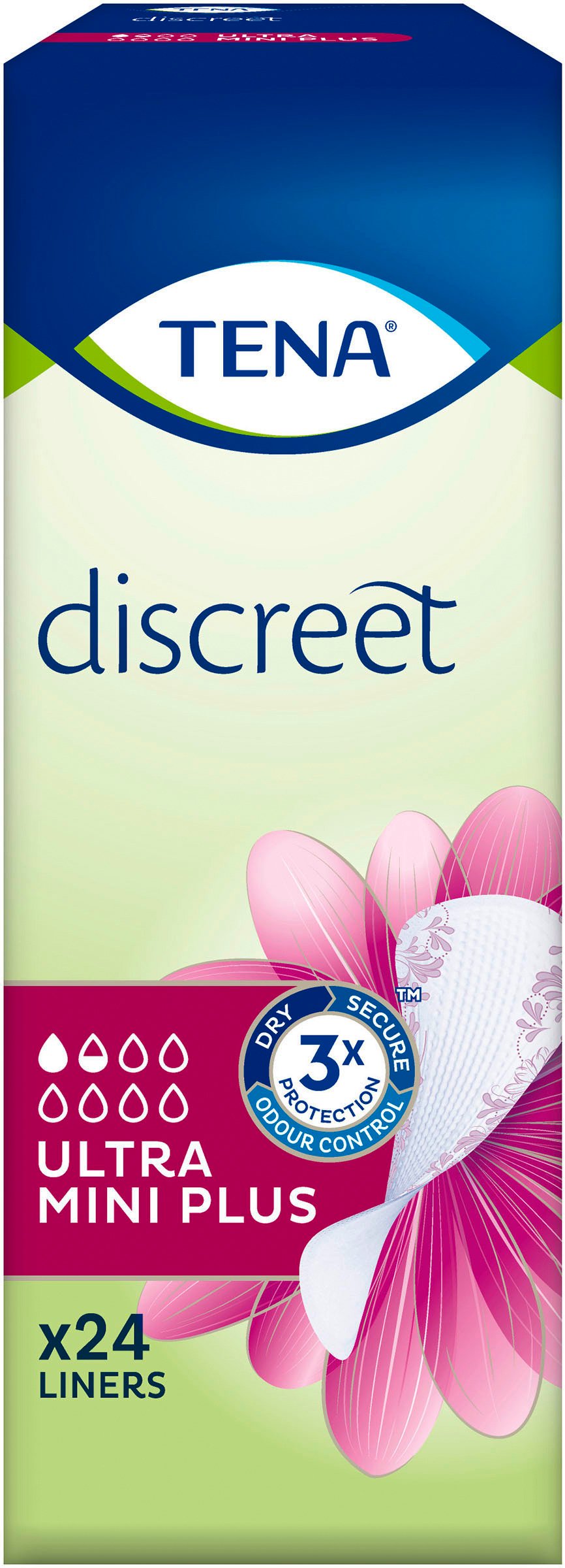 TENA Discreet Ultra Mini Plus Trosskydd 24 st