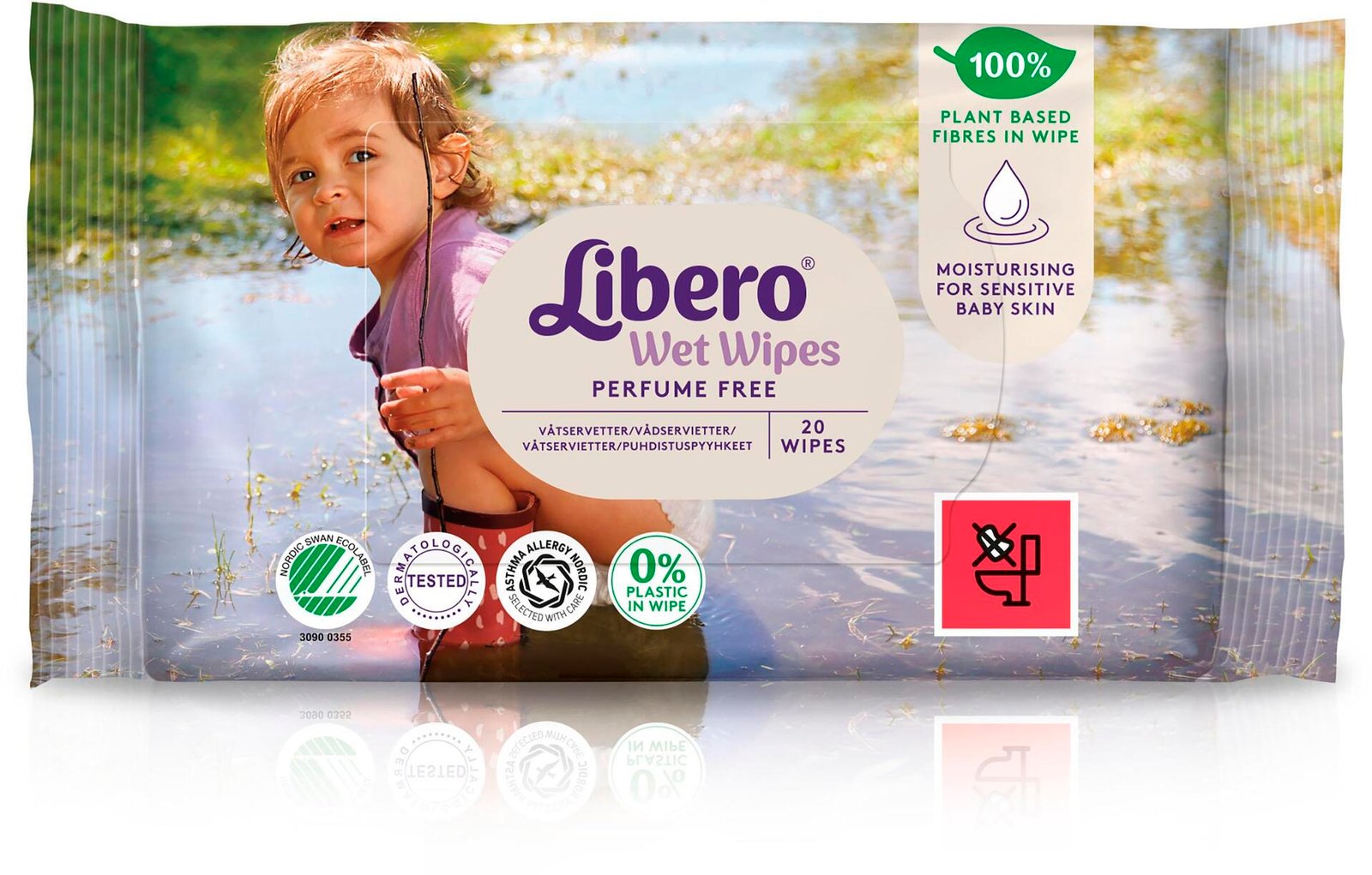 Libero Våtservetter 20-pack