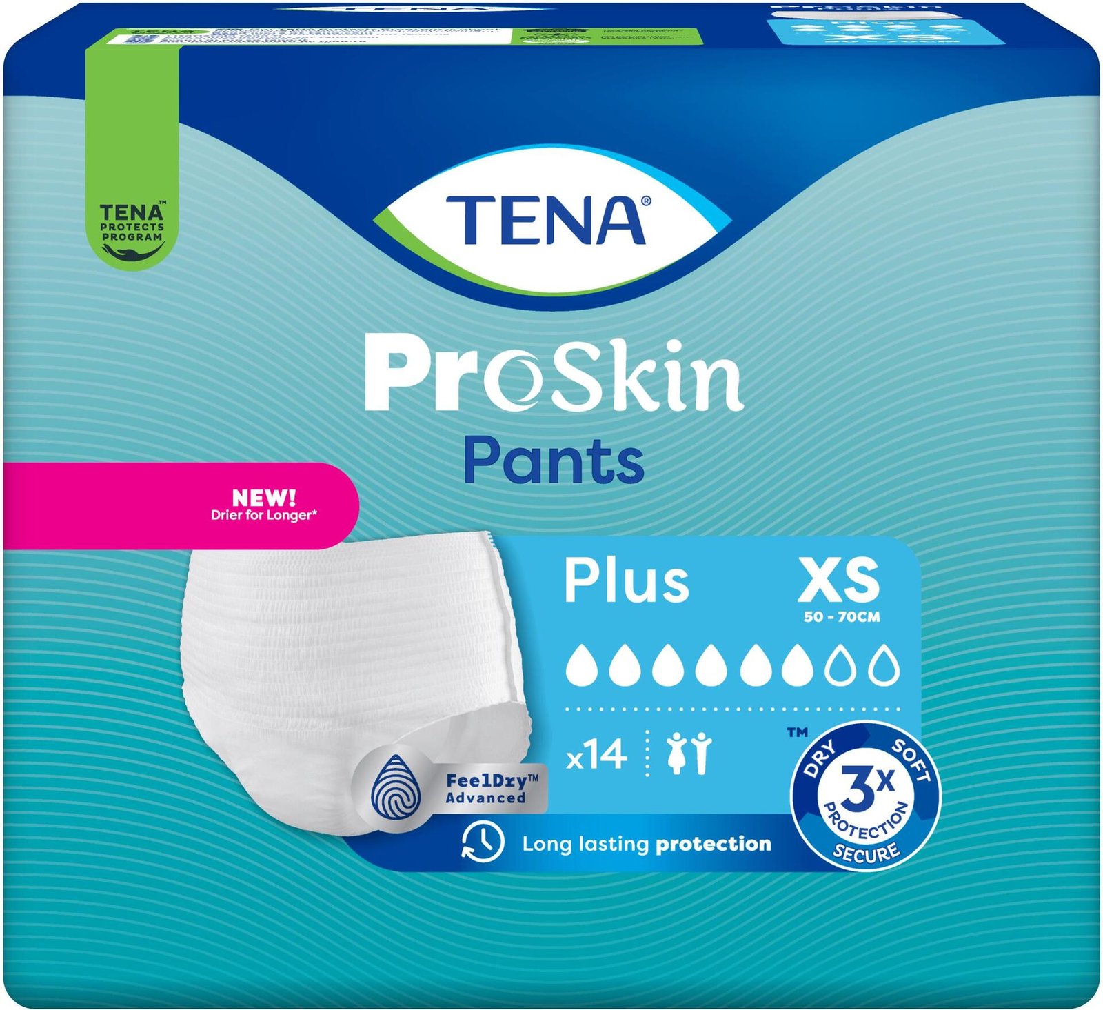 Tena Pants Plus XS