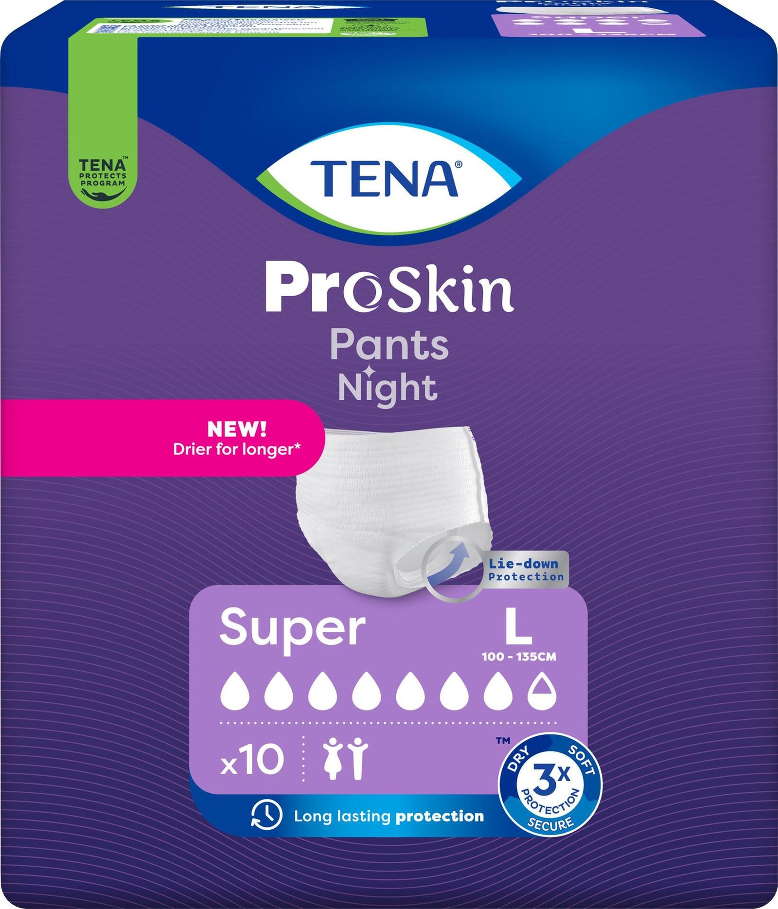 Tena Pants Night Super L