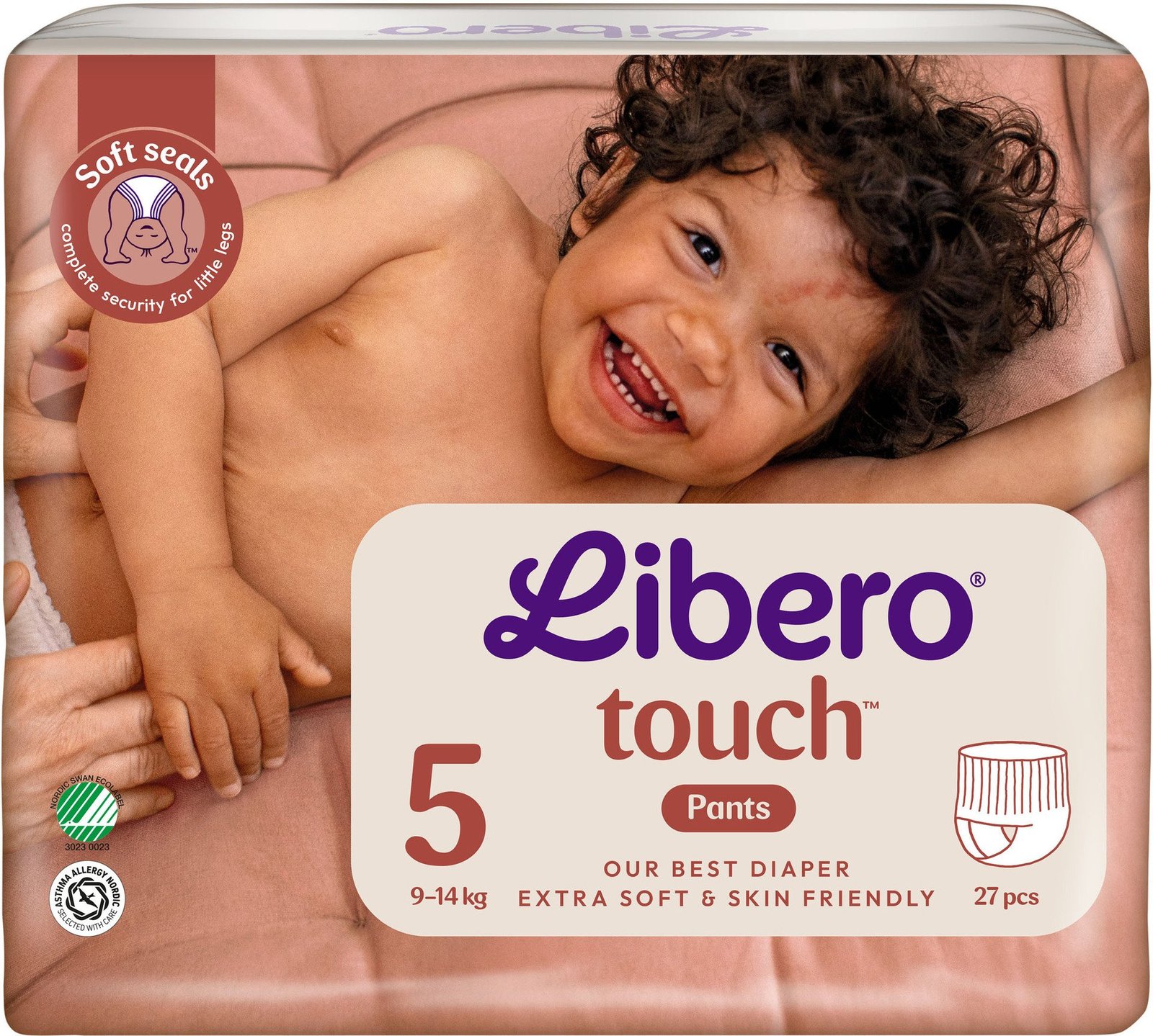 Libero Touch 5 Blöjor (9-14 kg) 27 st