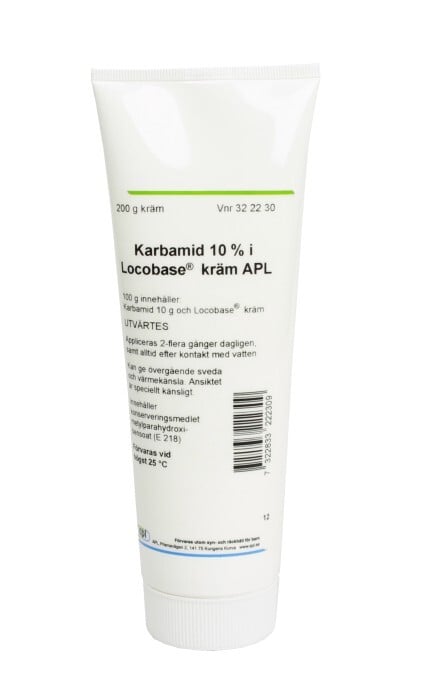 Karbamid 10 % i Locobase kräm APL 200g