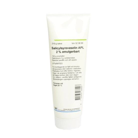 Salicylsyrevaselin APL Salva 2% 210 g