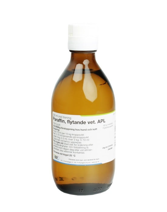 Paraffin Flytande Vet. APL Oral Lösning 300 ml