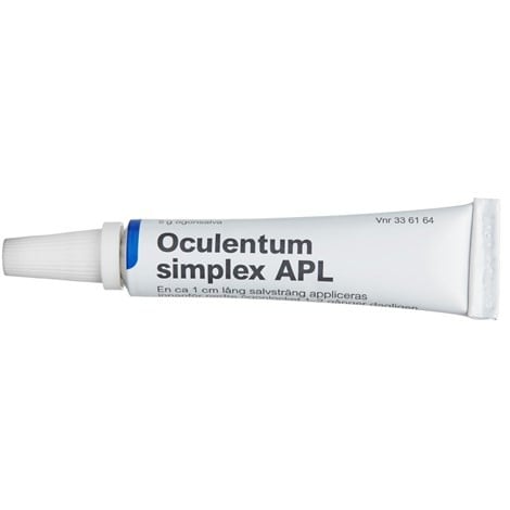 Oculentum simplex APL, ögonsalva 5 g