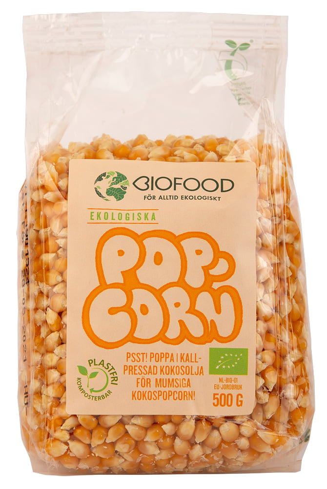 Biofood Popcornkärnor 500 g