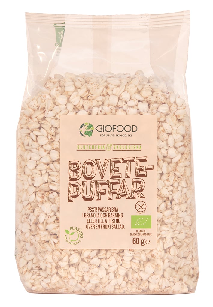 Biofood Bovetepuffar 60 g