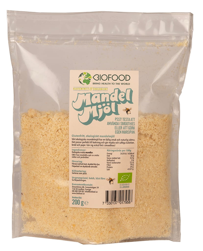 Biofood Mandelmjöl 200 g