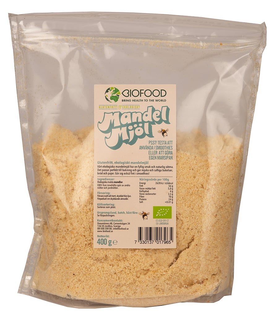 Biofood Mandelmjöl 400 g