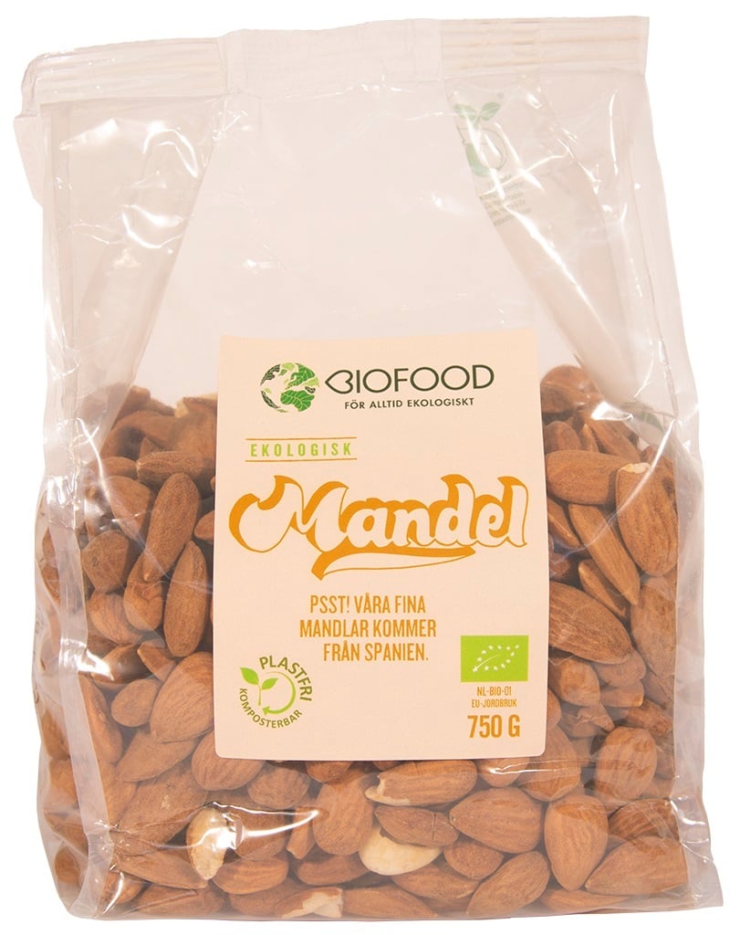 Biofood Mandel 750 g