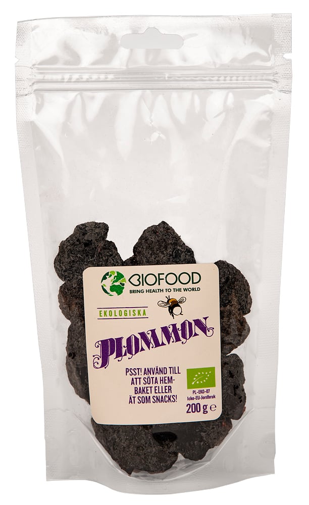Biofood Plommon Kärnfria 200 g