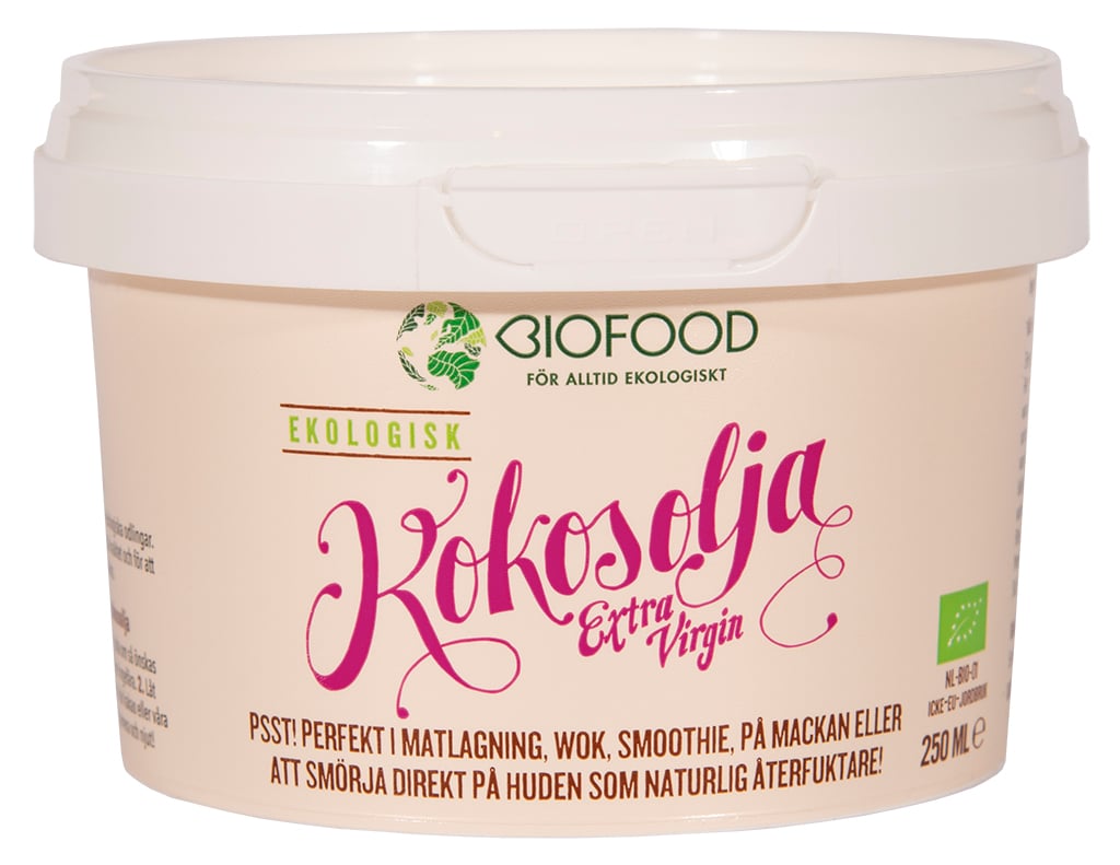 Biofood Kokosolja Extra virgin 250 ml