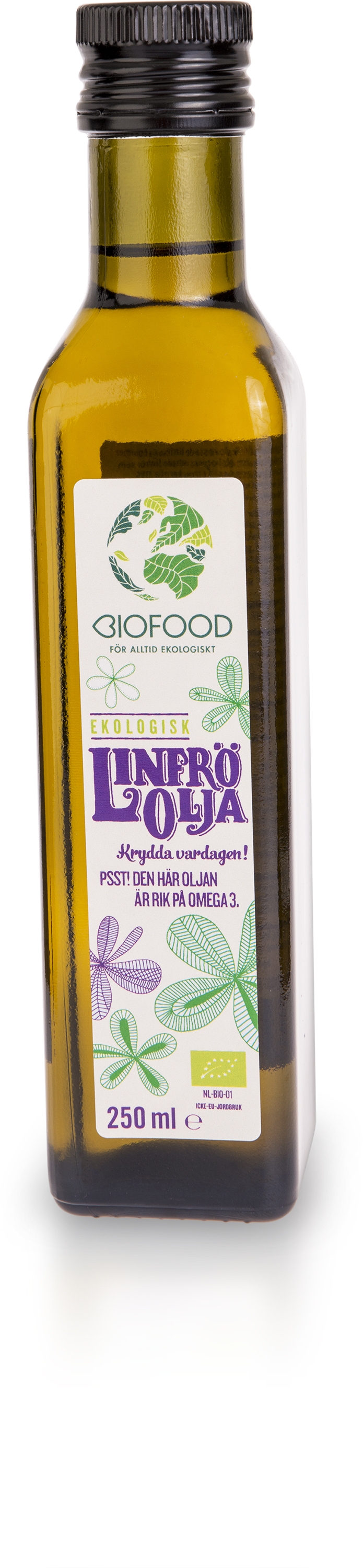 Biofood Linfröolja 250 ml