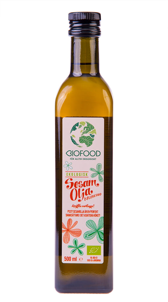 Biofood Sesamolja Kallpressad 500 ml