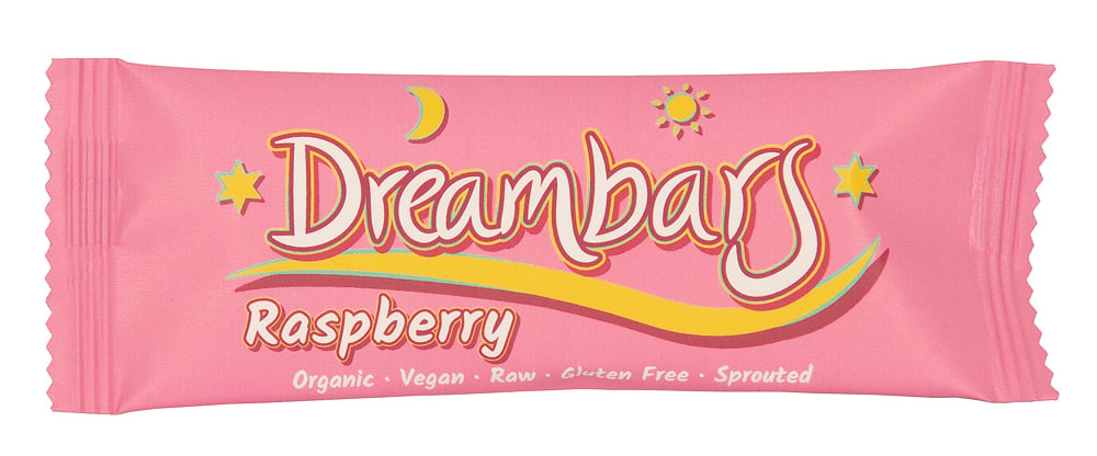 Dreambars Raw Bar Hallondröm 35 g