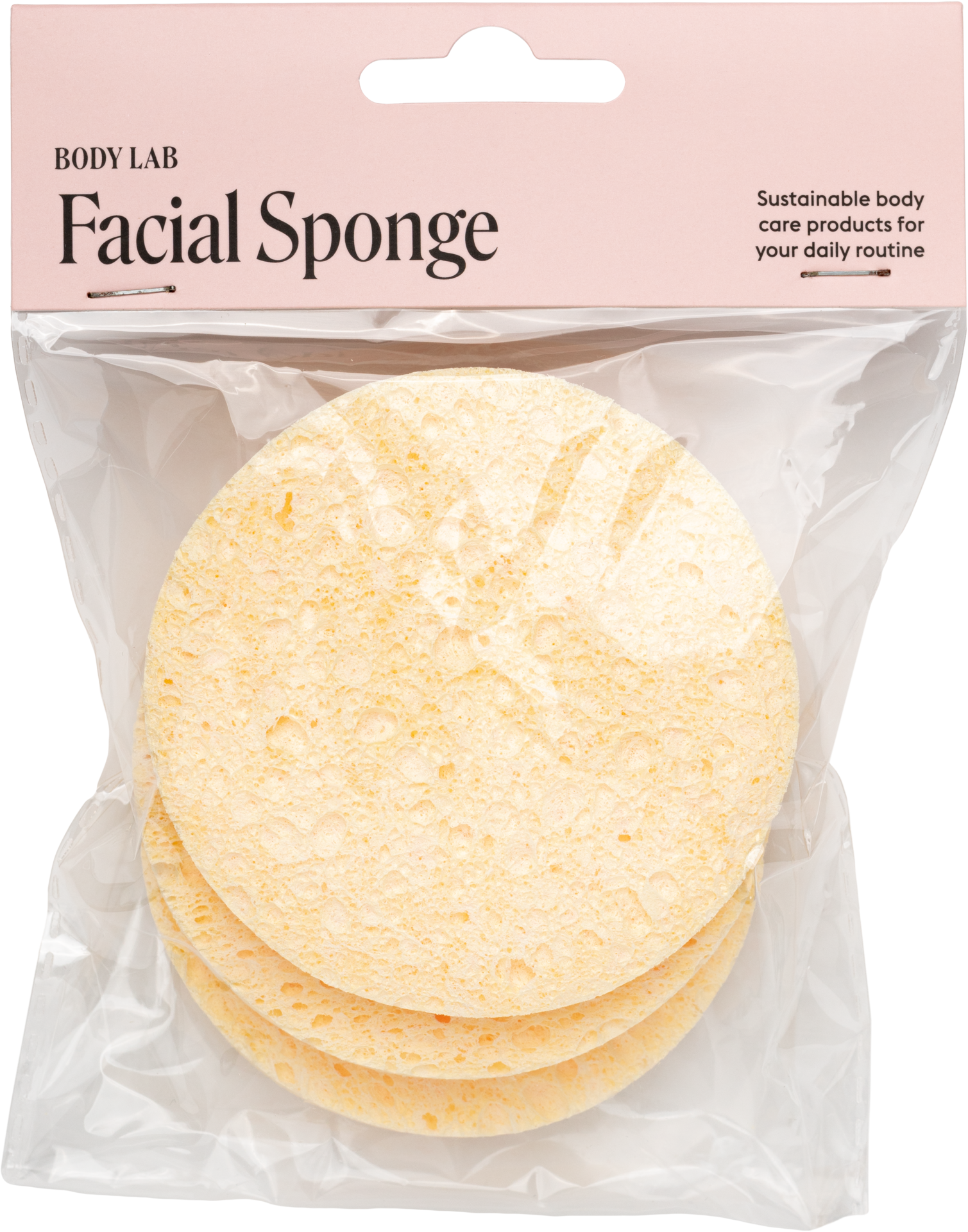 BODY LAB Facial Sponge 3 st