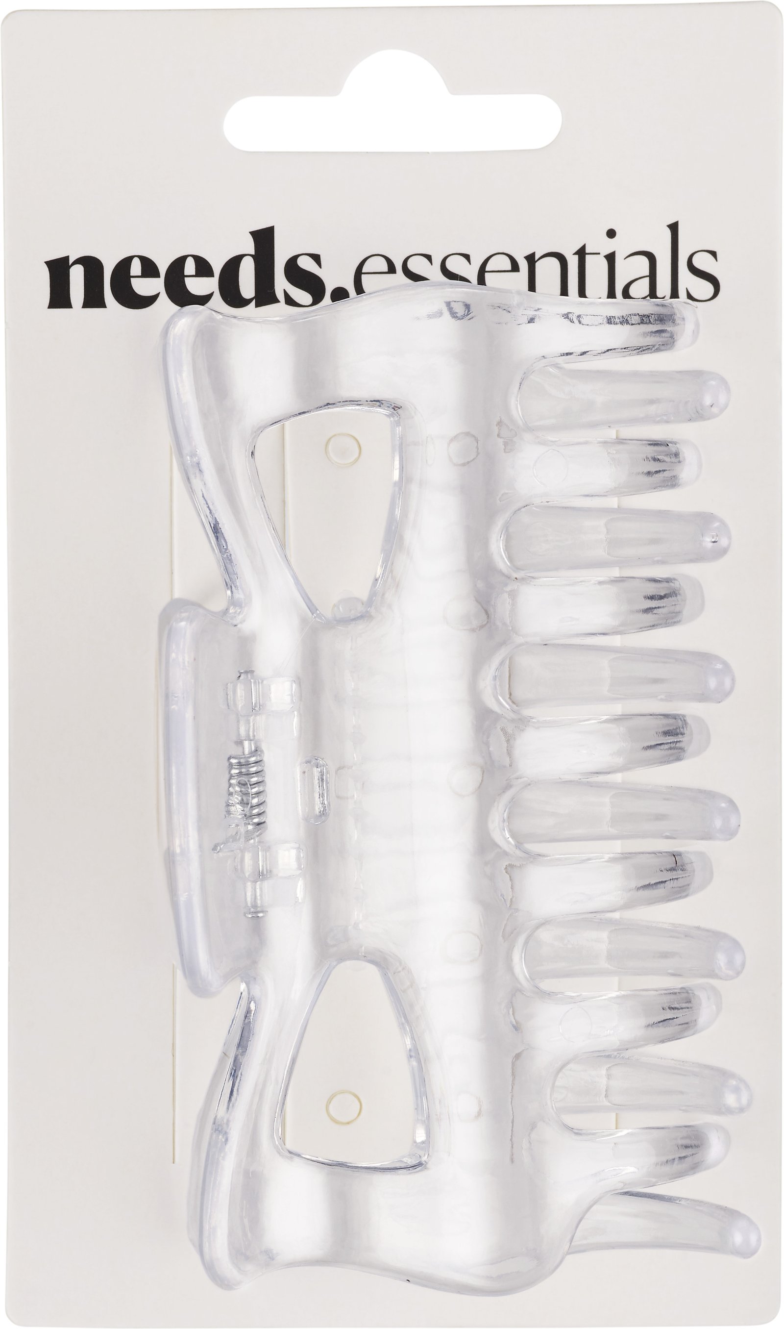 Needs Essentials Hårklämma Genomskinlig 1 st