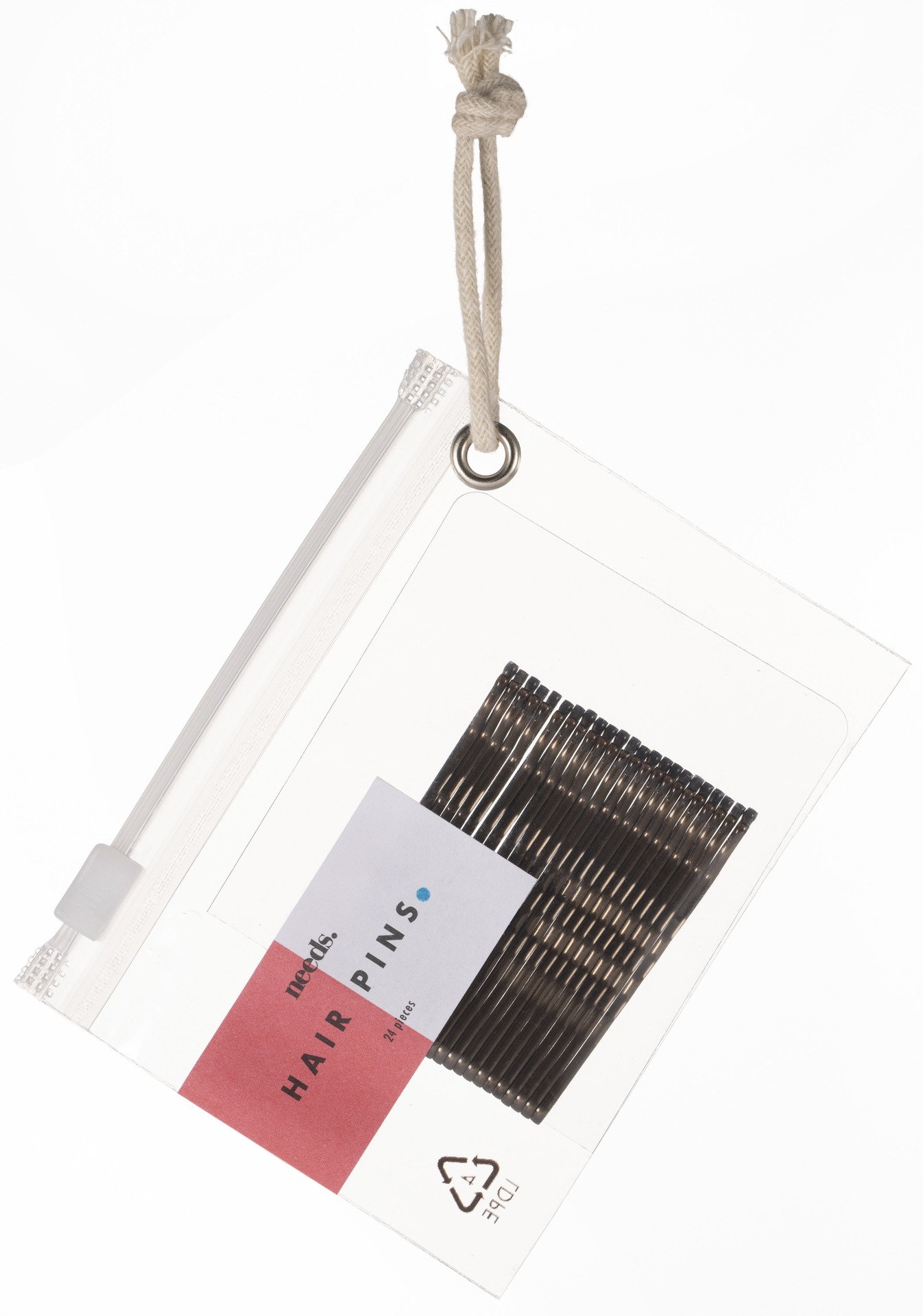 Needs Hårnål brun 20 p