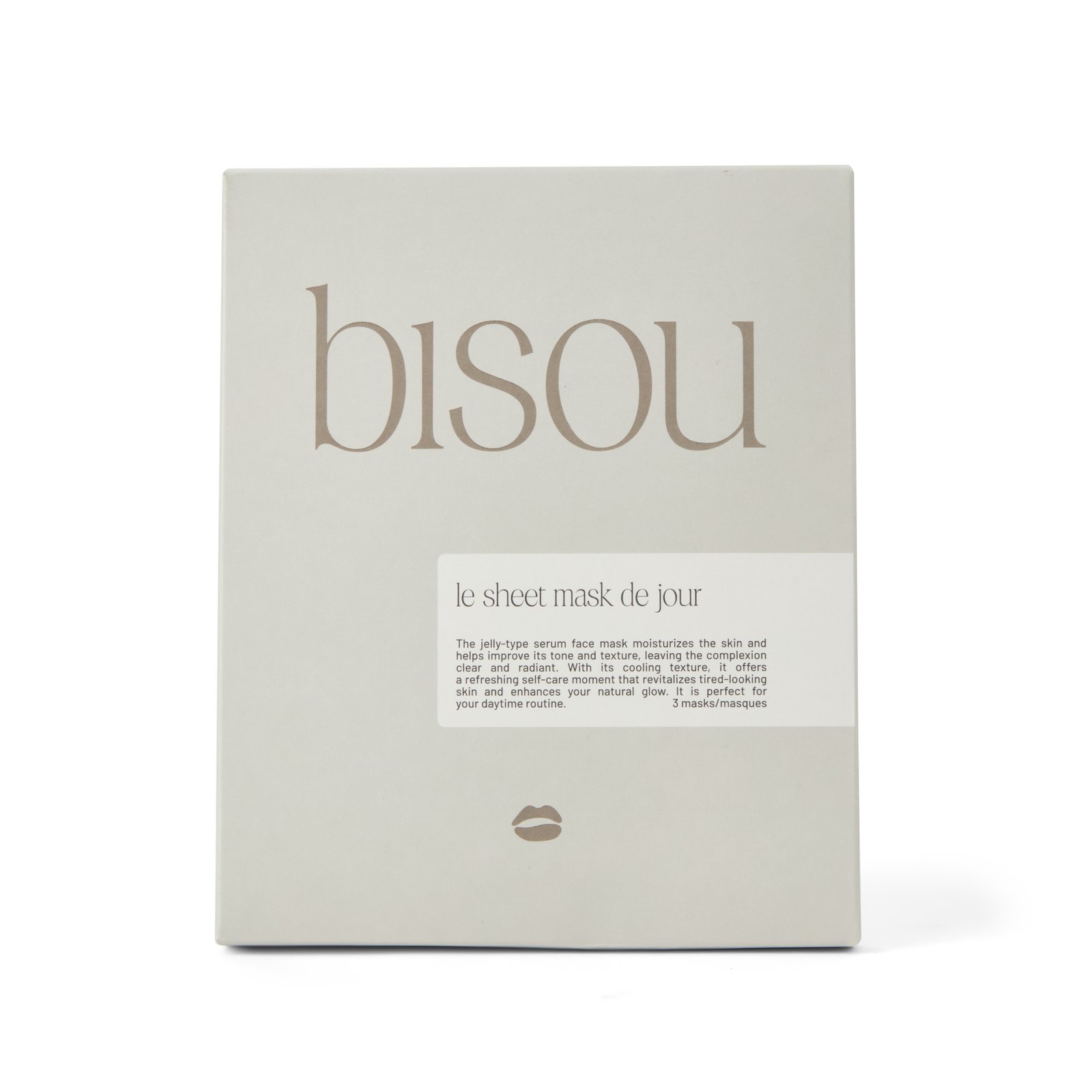 Bisou Le sheet mask de jour 3-pack