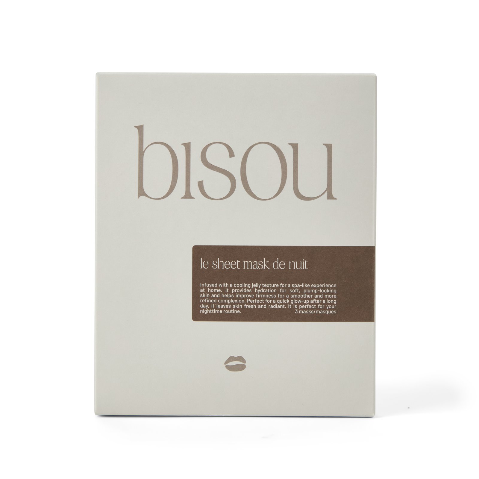 Bisou Le sheet mask de nuit 3-pack
