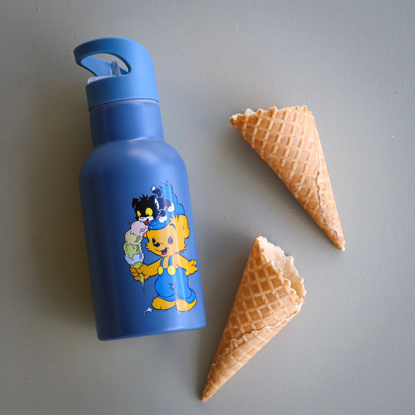 Rätt Start Bamse Vattenflaska Petrol-blå 340 ml