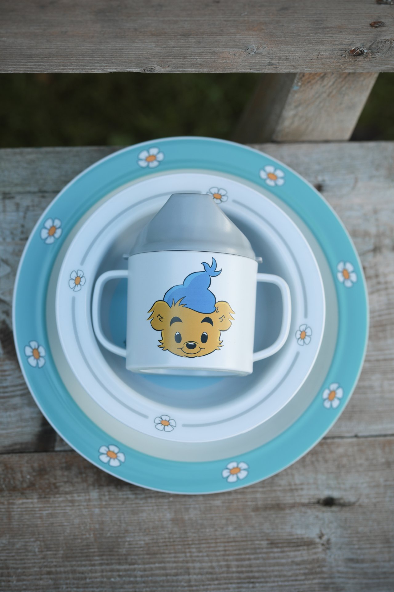 Rätt Start Bamse Ballong Barnservis 3 delar