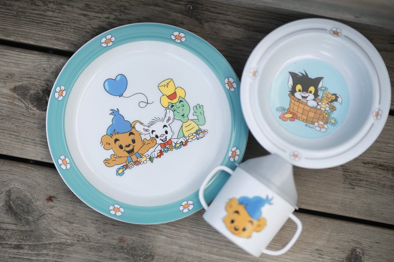 Rätt Start Bamse Ballong Barnservis 3 delar