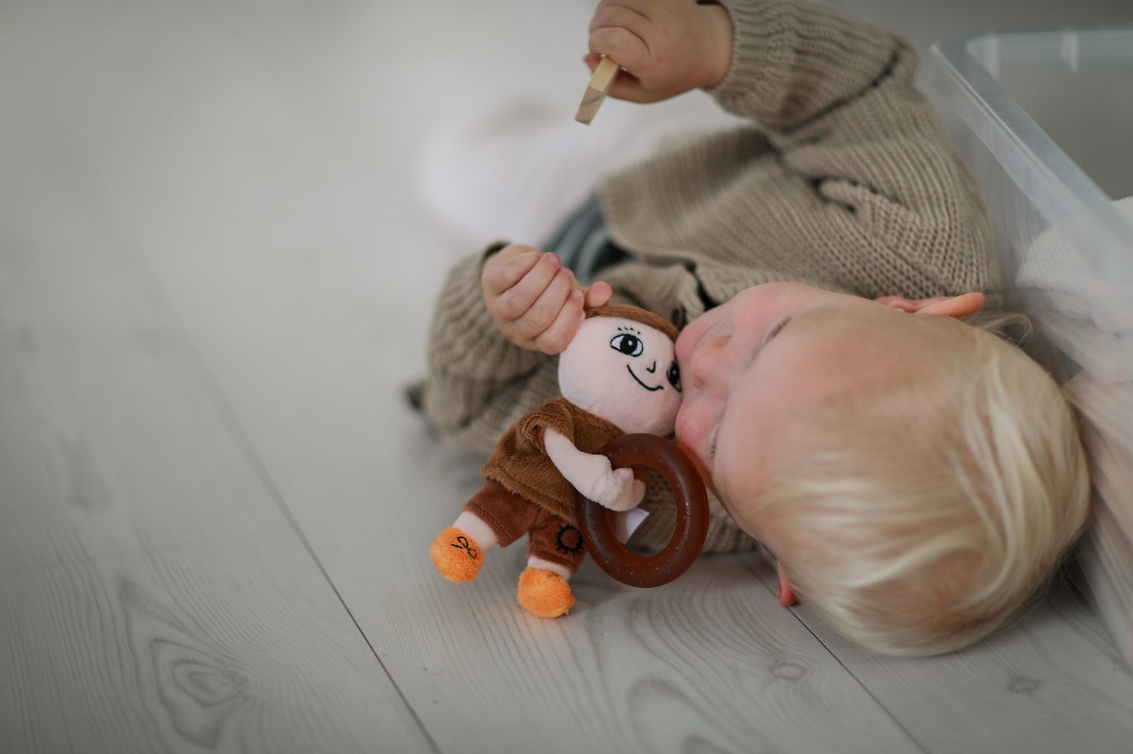 Rätt Start Alfons Åberg Bitleksak med Naturgummiring