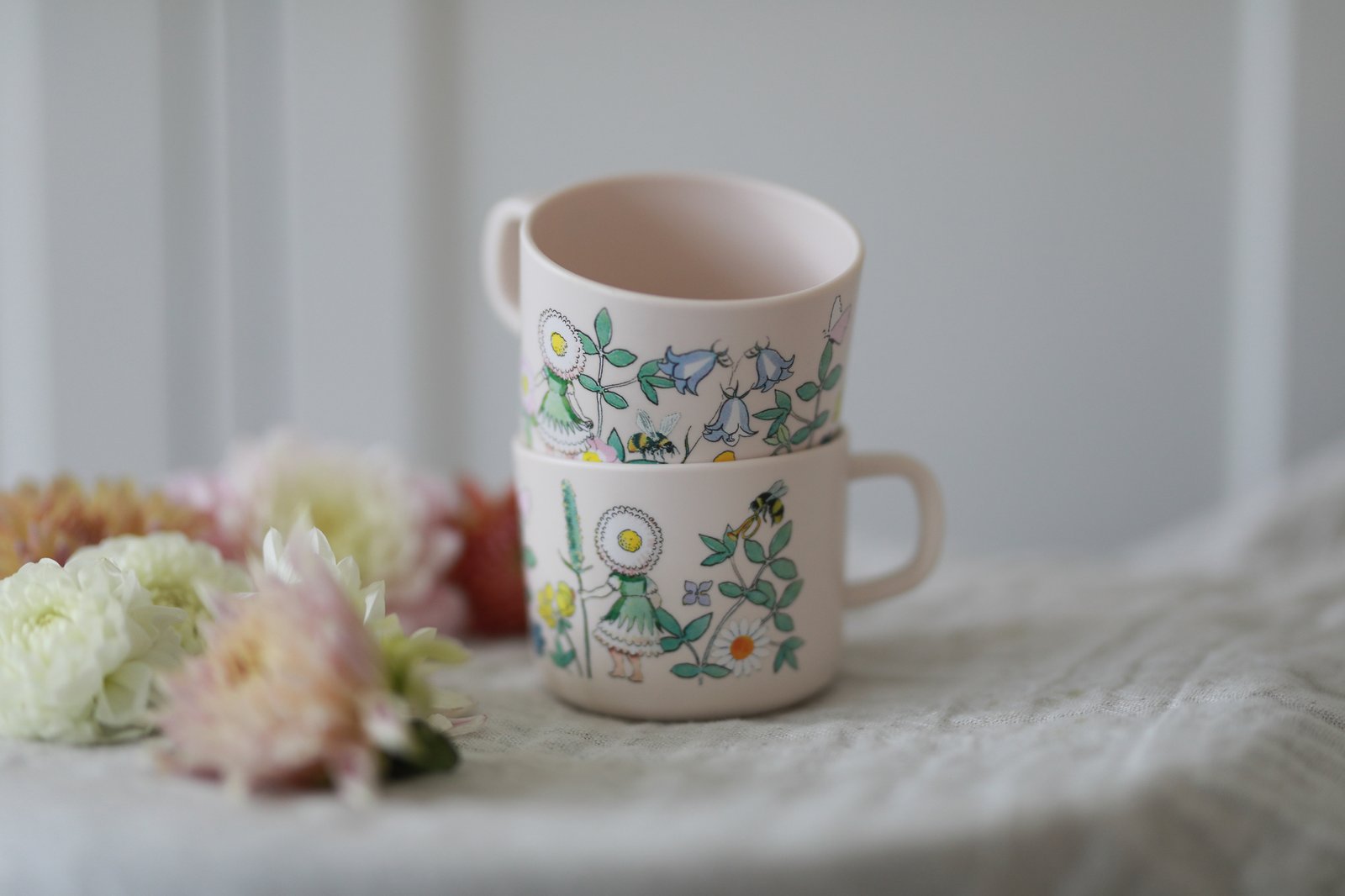 Rätt Start Beskow Blomsterfesten Mugg med Handtag