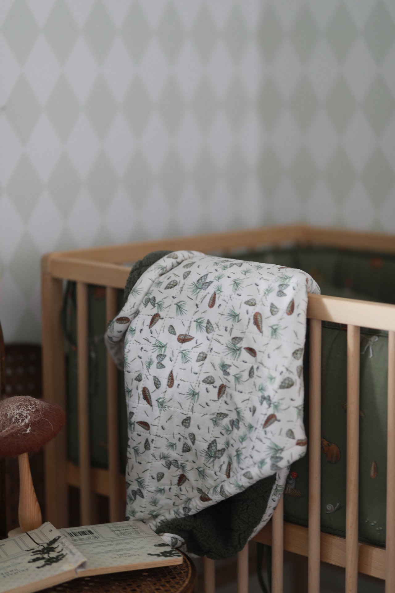 Rätt Start Beskow Tomtebobarnen Quiltad filt