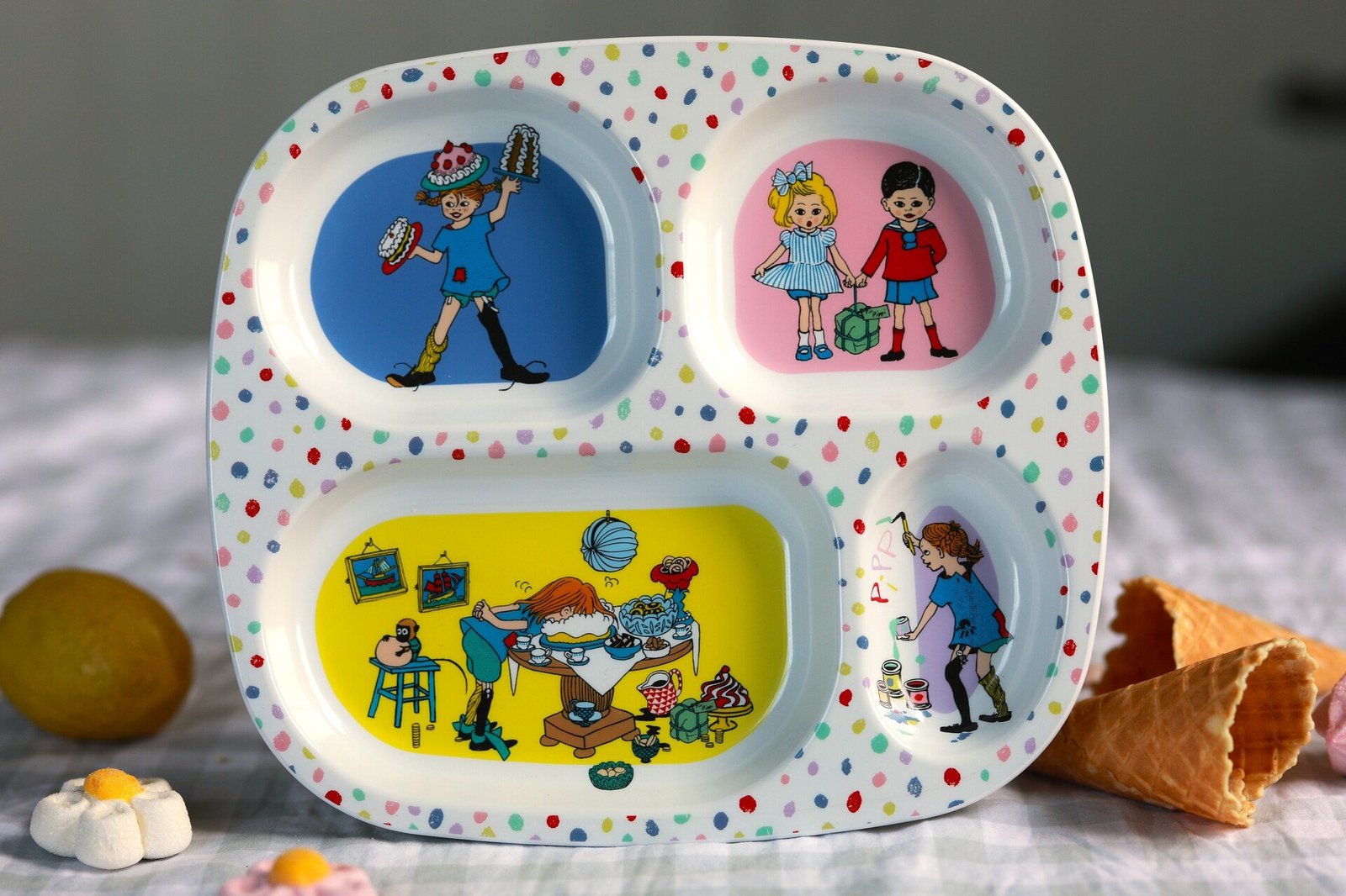 Rätt Start Pippi Födelsedag Facktallrik
