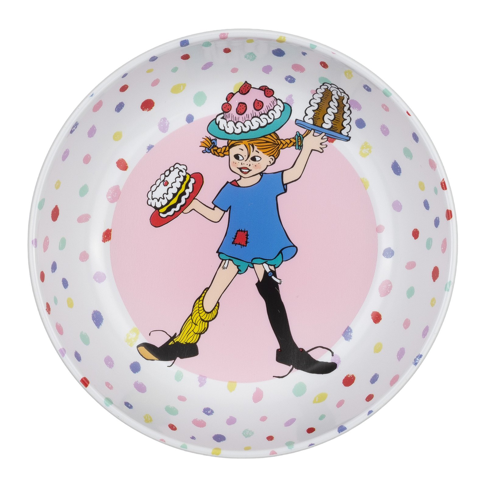 Rätt Start Pippi Födelsedag Stor Skål