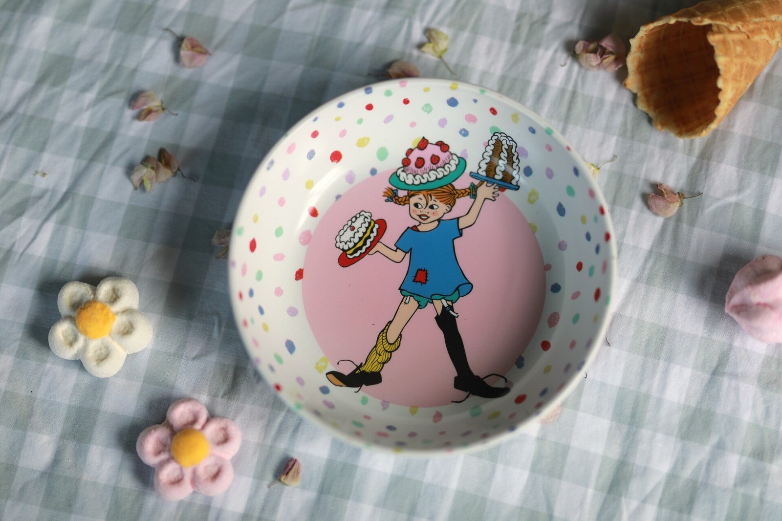 Rätt Start Pippi Födelsedag Stor Skål