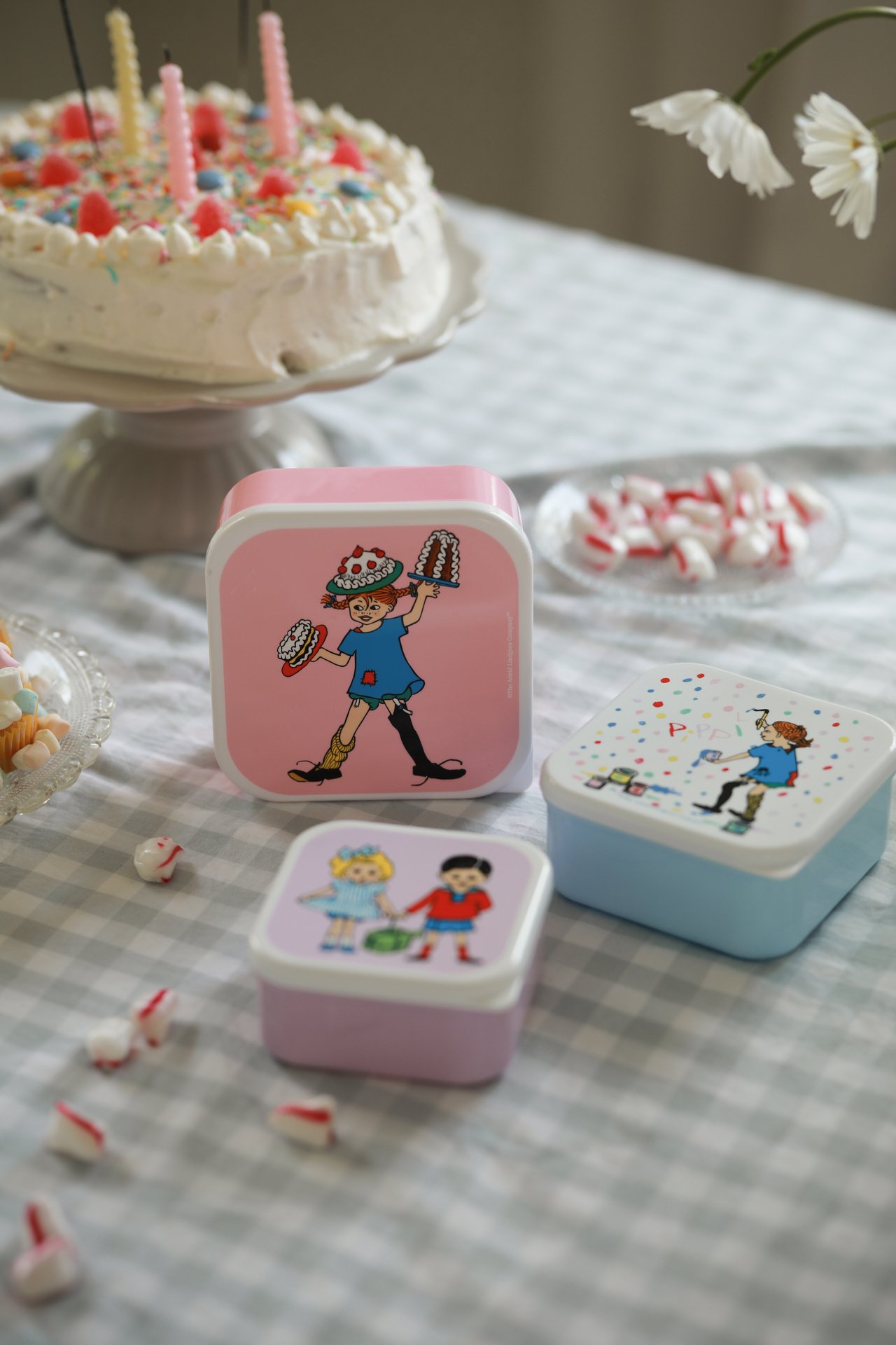 Rätt Start Pippi Födelsedag Snackbox 3-pack